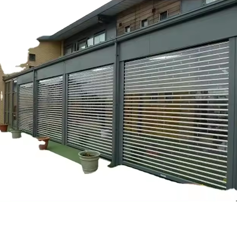 Mall roller shutter doors