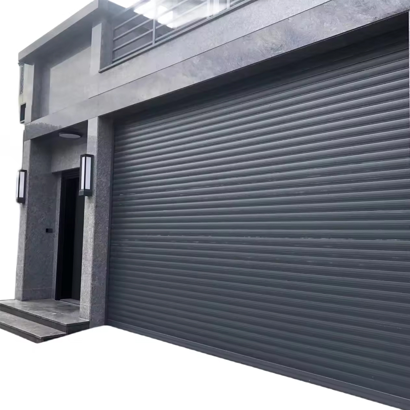 Aluminum alloy garage rolling shutter door