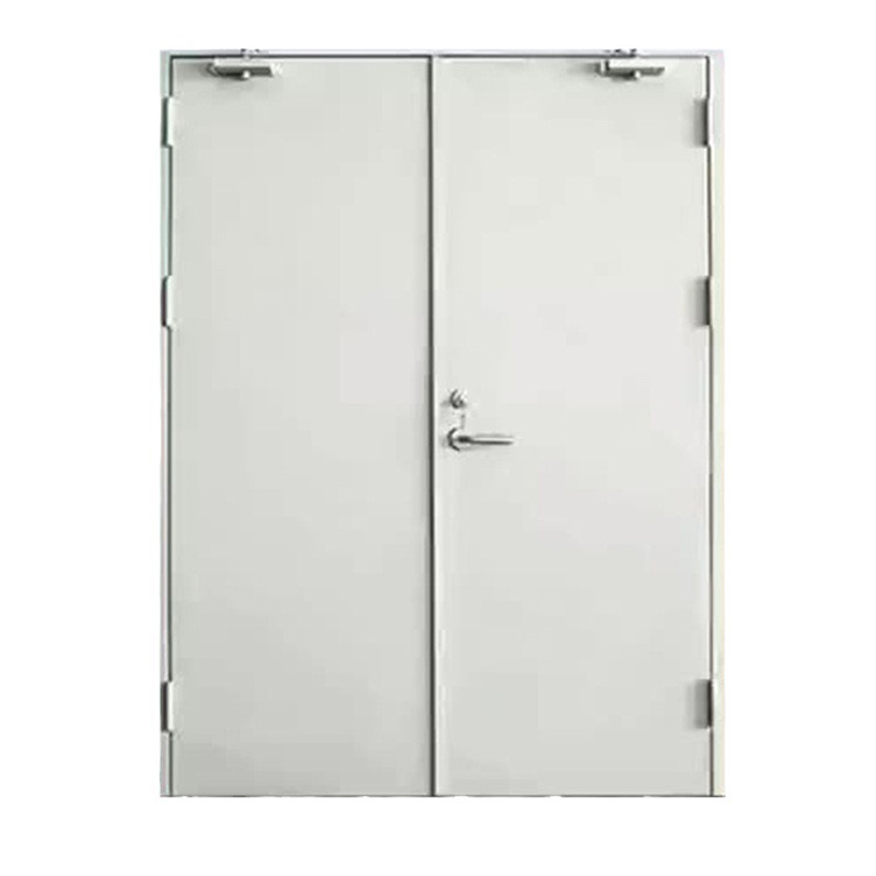 Insulated fire doors